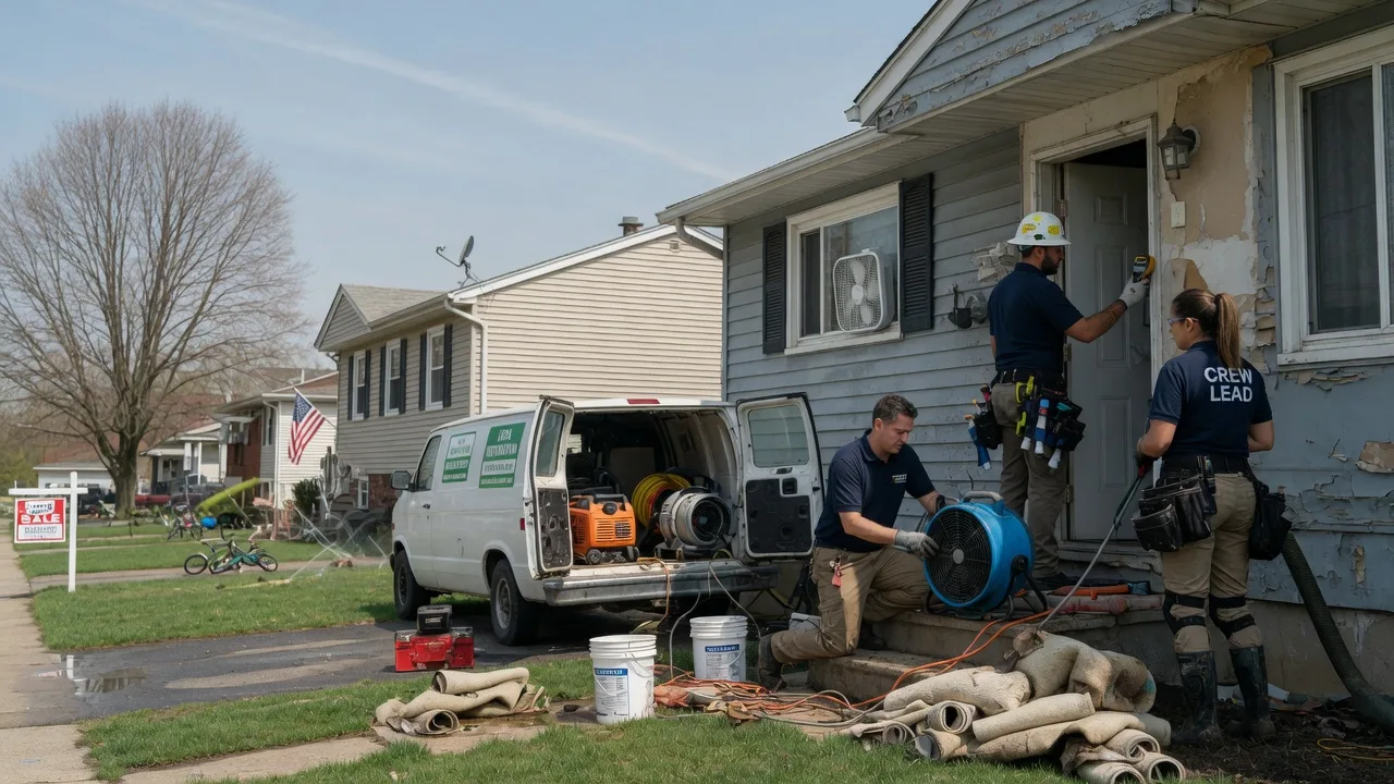 Flood Cleanup in Downingtown, PA near me